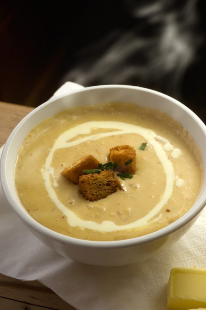 Crab and Whiskey Soup